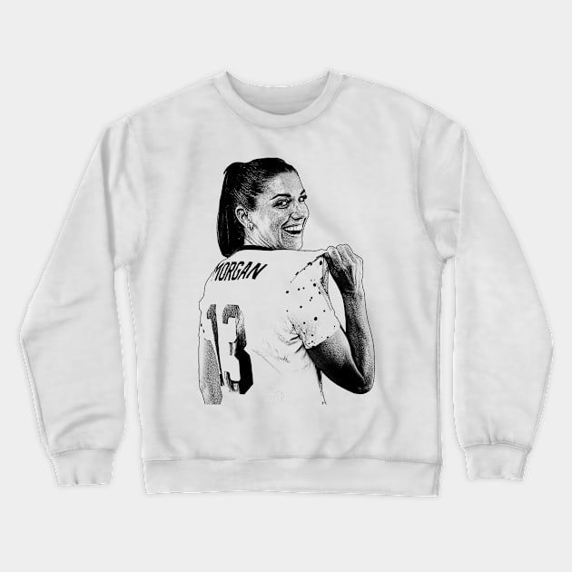 Alex Morgan Crewneck Sweatshirt by Puaststrol